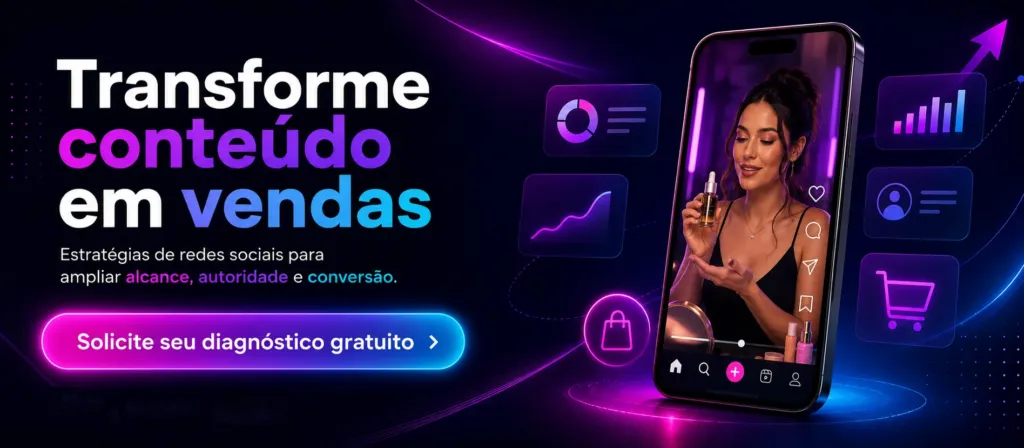 Experts Digitais cria estratégias de redes sociais para transformar conteúdo em alcance, autoridade e vendas