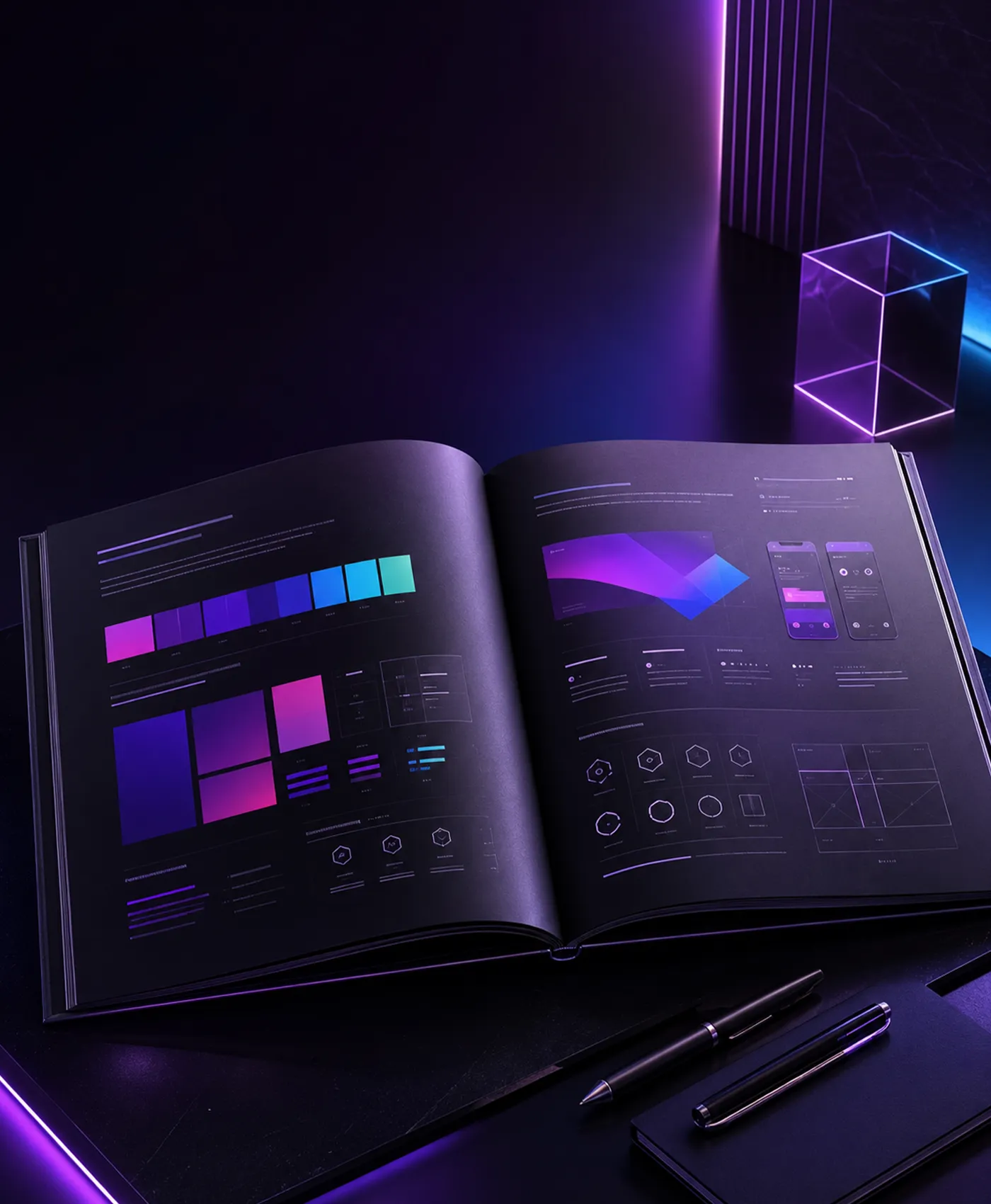Manual da Marca premium com identidade visual estratégica da Experts Digitais