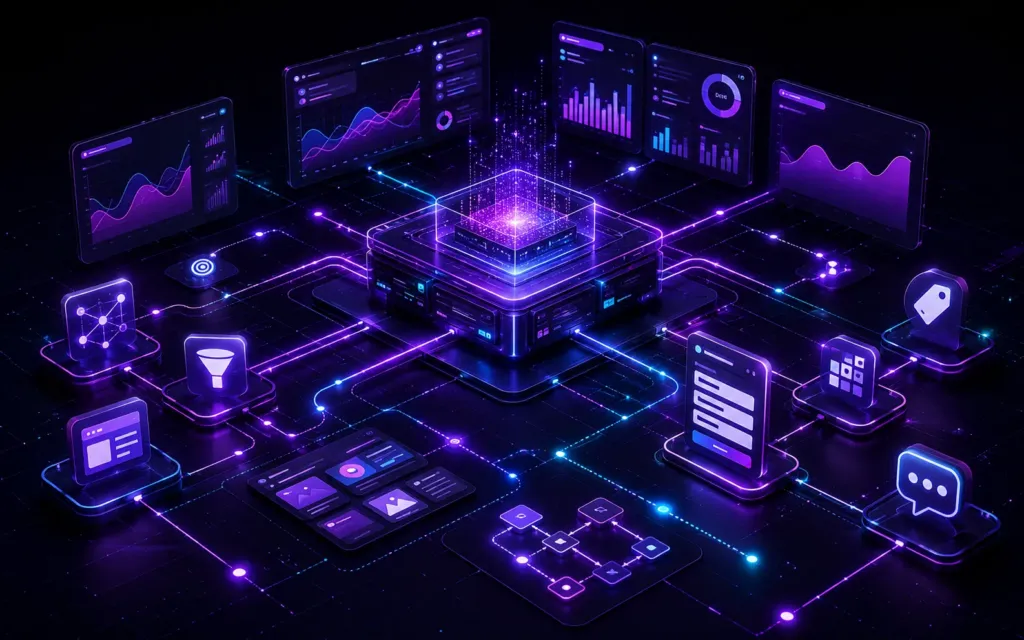 Analytics, Mensuração e Tagueamento conectando eventos, conversões e campanhas digitais