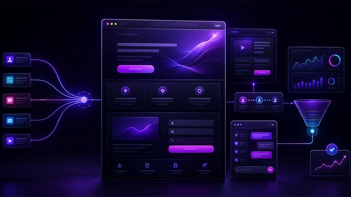 Landing Pages e Páginas de Venda: transforme visitantes em leads, conversas e clientes