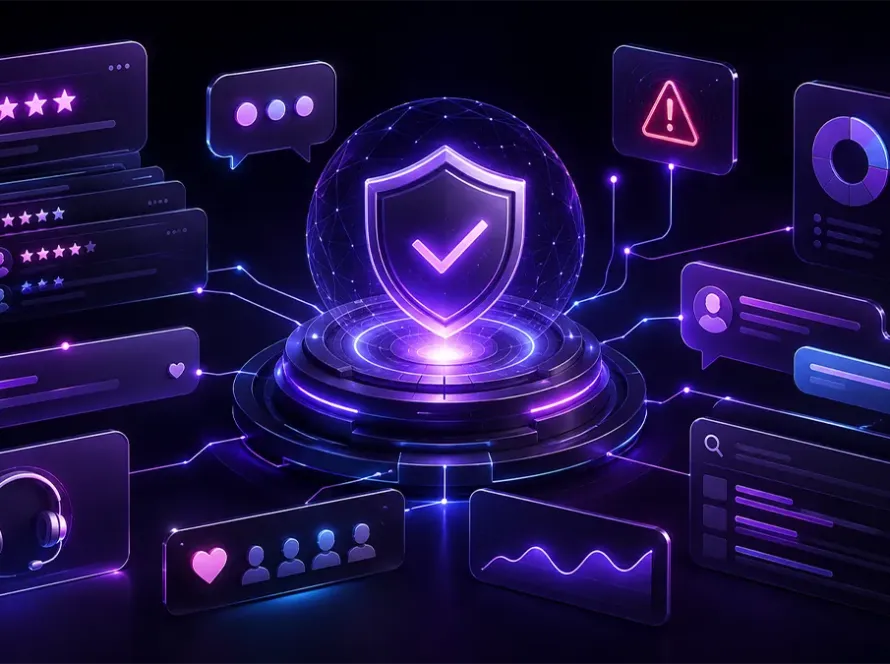 Capa do serviço Reputação Digital e Gestão de Avaliações da Experts Digitais