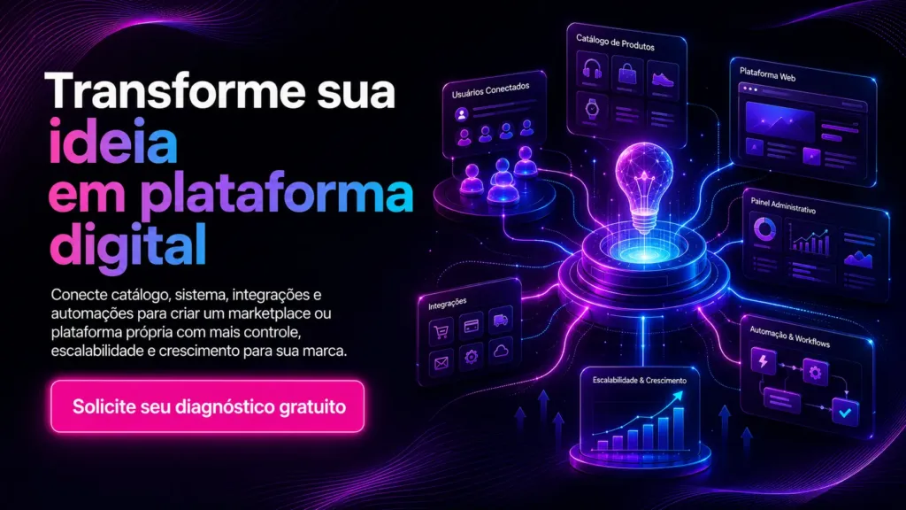 Chamada para contratar Desenvolvimento de Marketplaces e Plataformas Digitais com a Experts Digitais