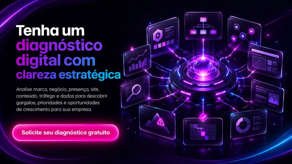 Chamada para contratar Diagnóstico Digital Completo com a Experts Digitais