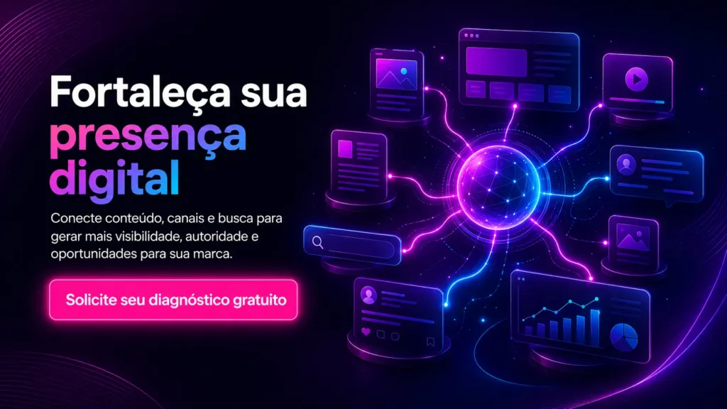 Chamada para contratar Presença Digital com a Experts Digitais