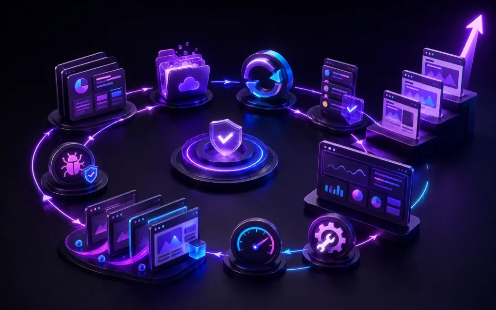 Evolução digital conectando diagnóstico, manutenção, monitoramento e melhorias contínuas